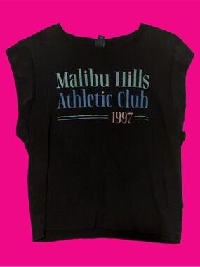 wild fable Black Malibu Hills Athletic Club Graphic Tee